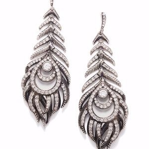 Kendra scott Elettra earrings in silver